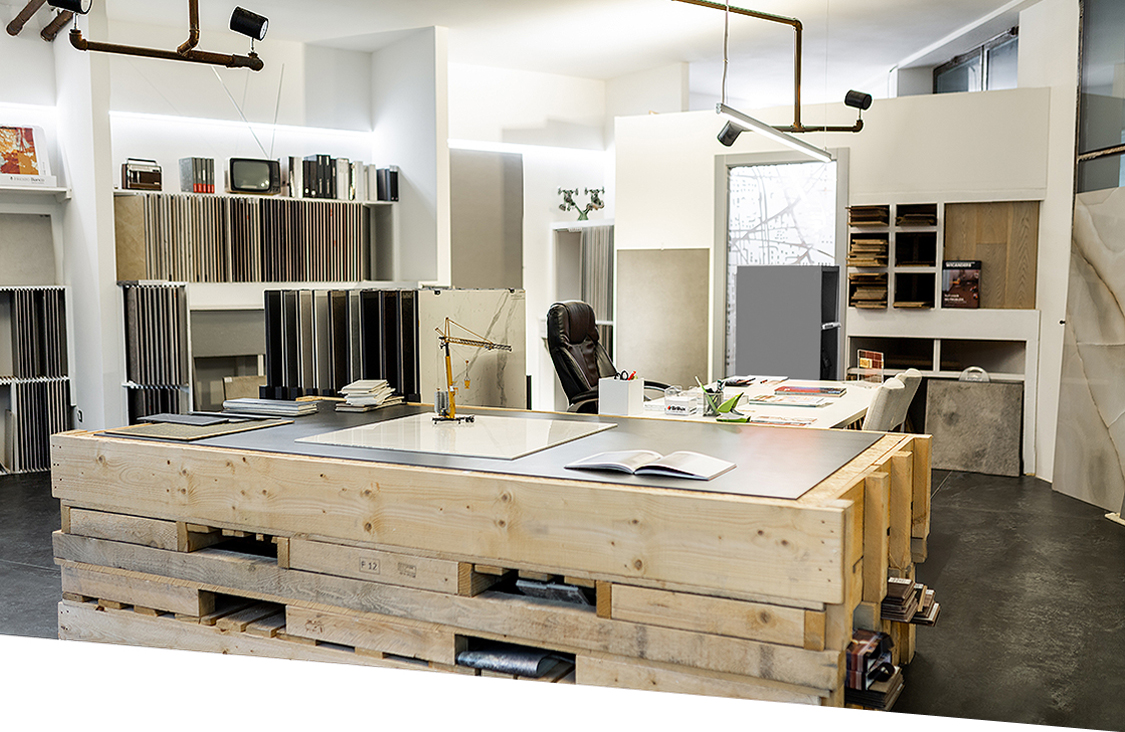 Showroom von Ground in Bozen